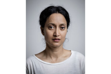 A portrait of the artist Rana Begum by the photographer Richard Boll.