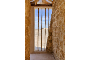 Detail photograph of The Breathing Beach House in Marsa Alam, Egypt.