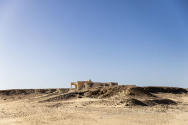 Architectural photograph of The Breathing Beach House in Marsa Alam, Egypt.